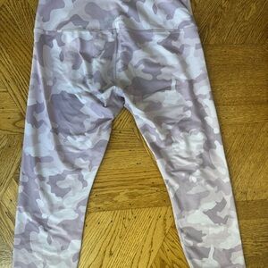 Lorna Jane Lavender Camouflage Leggings
